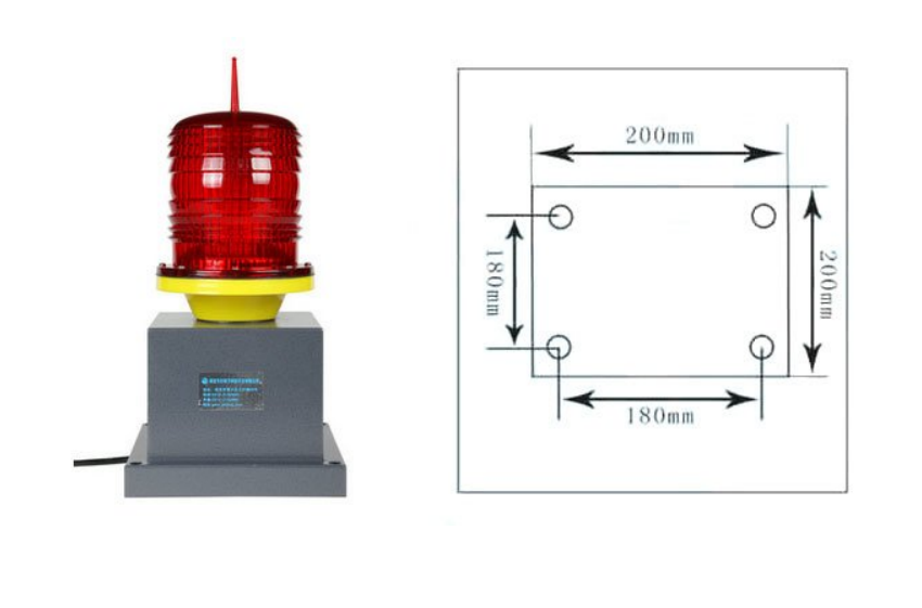 航空障碍灯安装尺寸